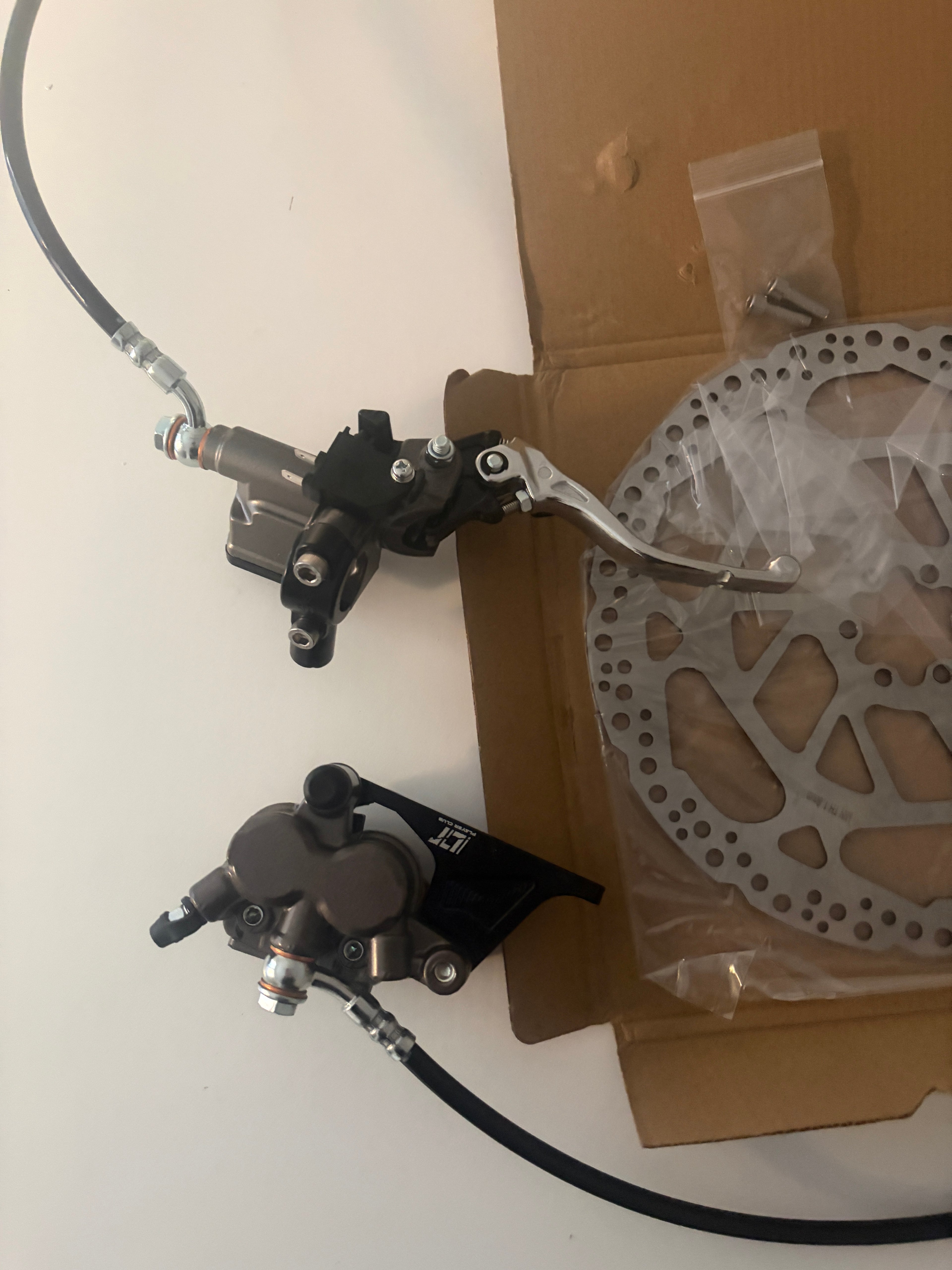 Front And Rear Ultra Bee Brake For Fat Tyre E-Bike