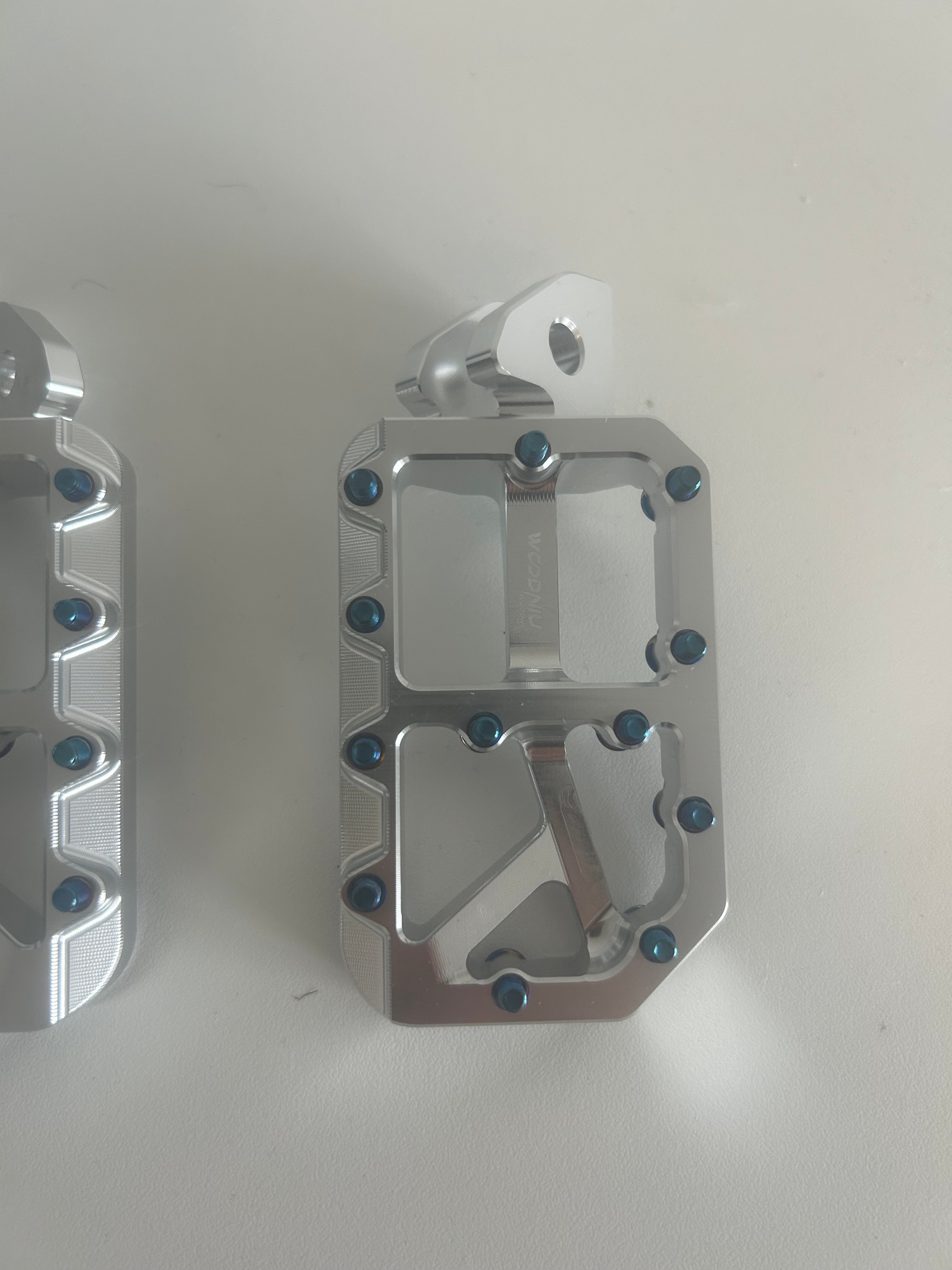 TITANIUM Prickly Style Pegs