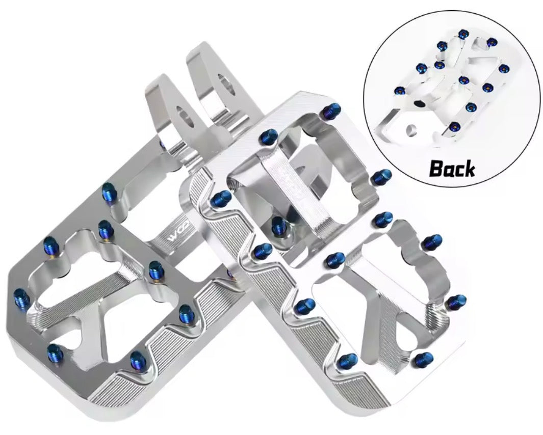 TITANIUM Prickly Style Pegs