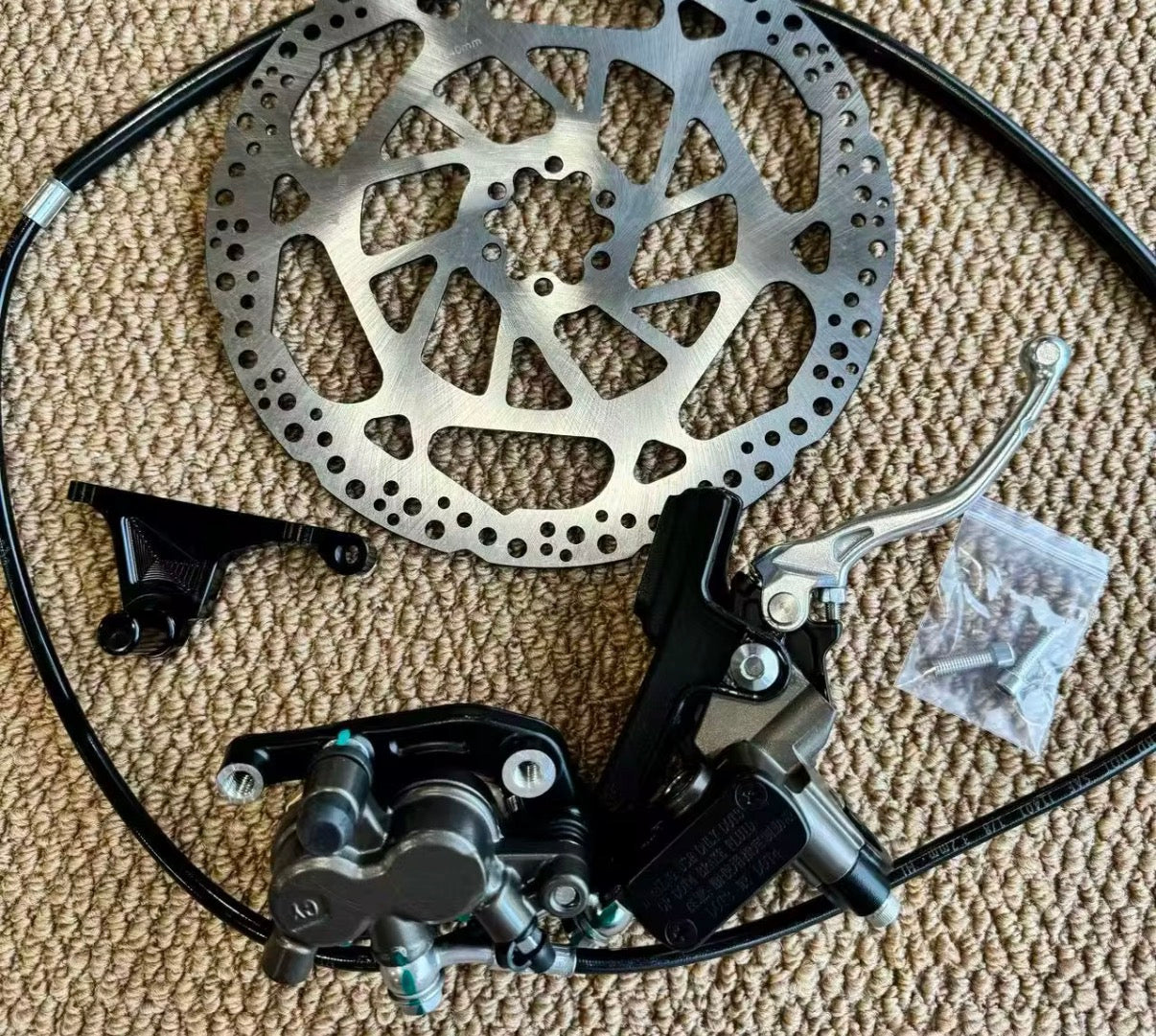 Ultra Bee Rear Brake Kit - Fits Fatboys, Cruzrs, Ace, and other Fat-Tyres!
